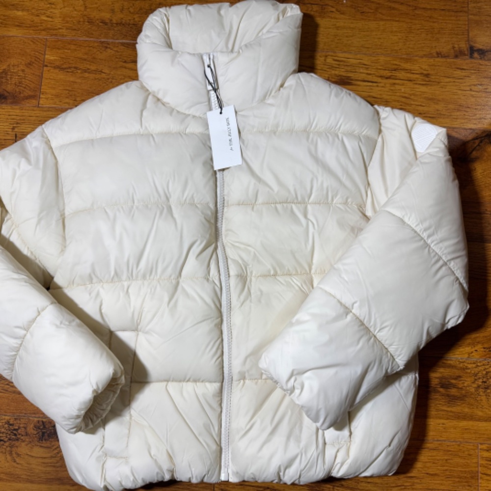 Noize Vegan Puffer Jacket NWT - Avalon - The Jilly Box - Ivory - Size Small